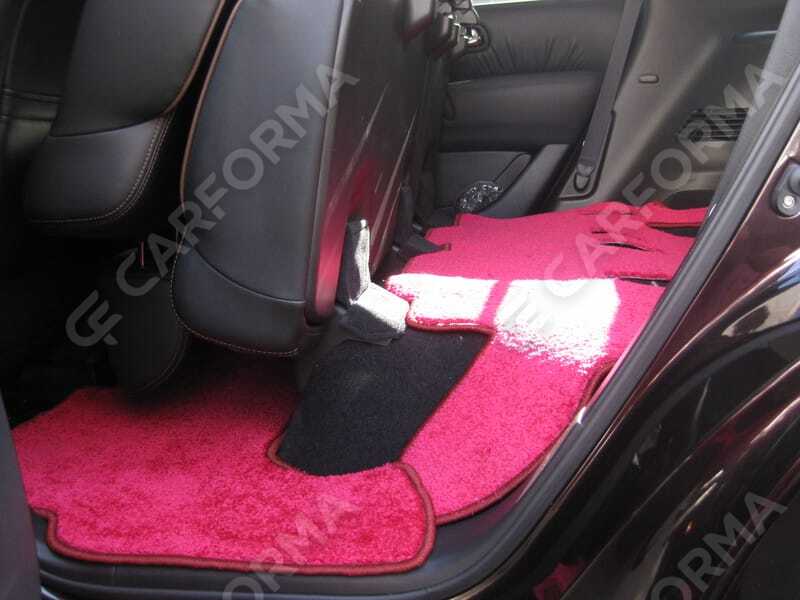 Ворсовые коврики на Nissan Patrol (Y62) 2010&nbsp;-&nbsp;2024 в Тамбове