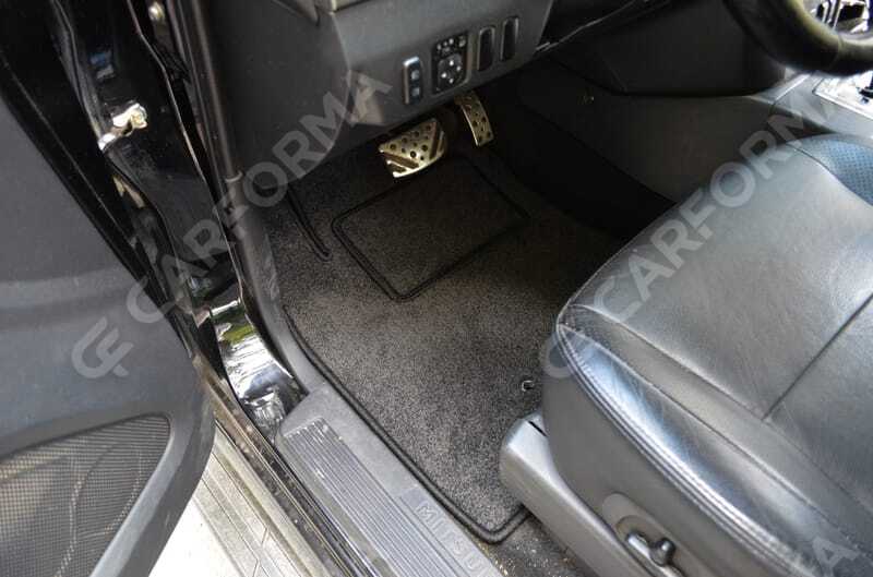 Ворсовые коврики на Mitsubishi Pajero IV 2006&nbsp;-&nbsp;2021 в Тамбове