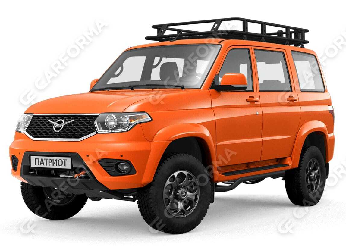 Ворсовые коврики на УАЗ Патриот (рестайлинг) 2014&nbsp;-&nbsp;2026