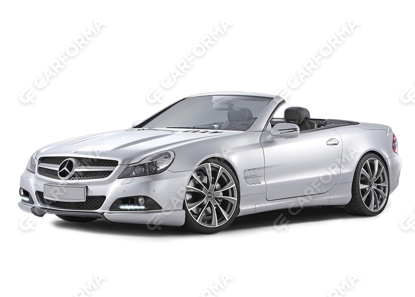 Ворсовые коврики на Mercedes SL (R230) 2001&nbsp;-&nbsp;2011