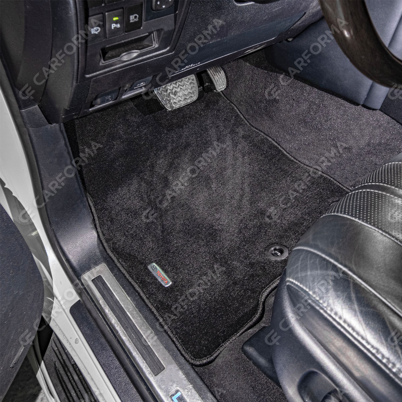 Ворсовые коврики на Toyota Land Cruiser 200 2007&nbsp;-&nbsp;2021 в Тамбове