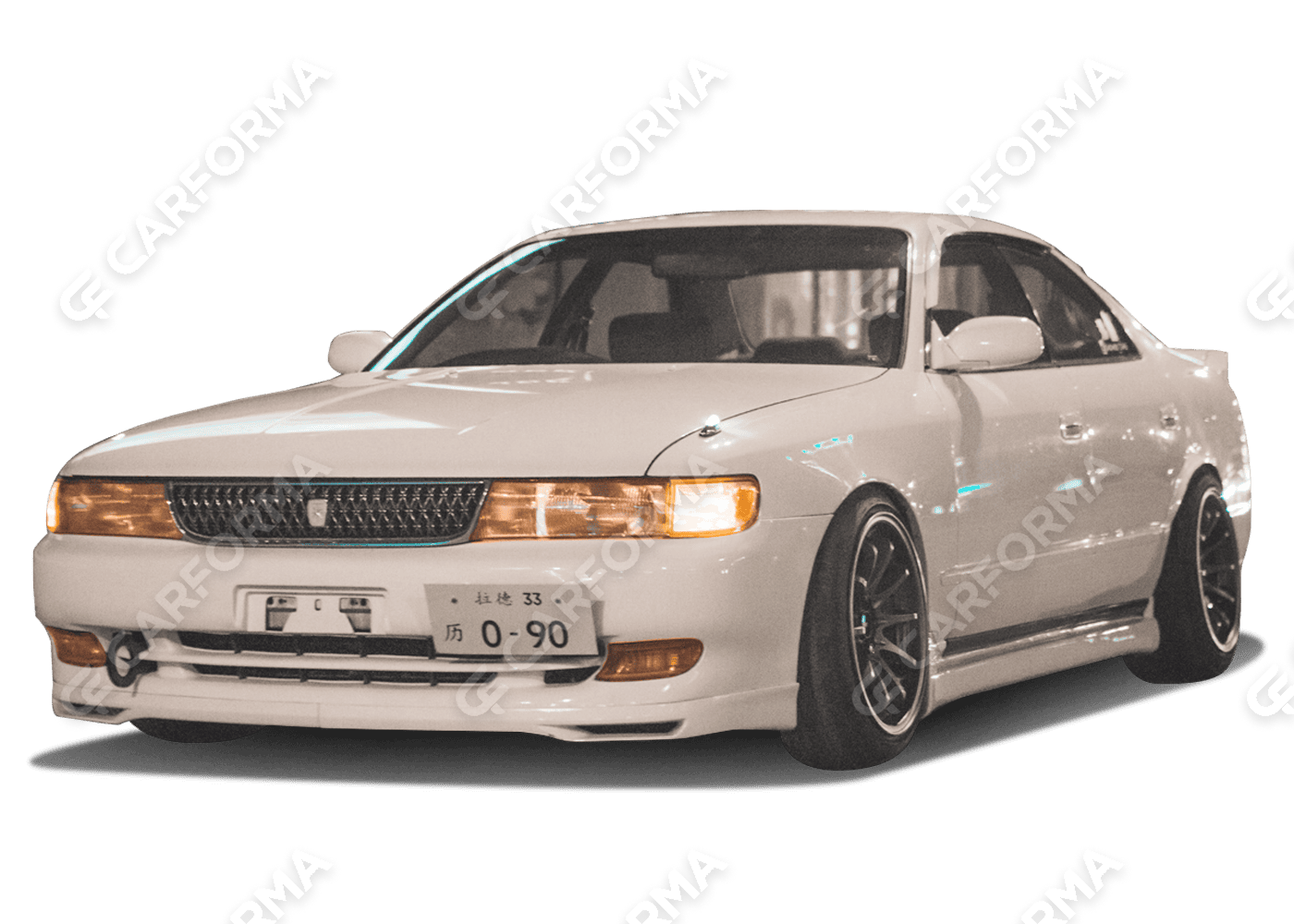 Ворсовые коврики на Toyota Chaser (X90) 1992&nbsp;-&nbsp;1996