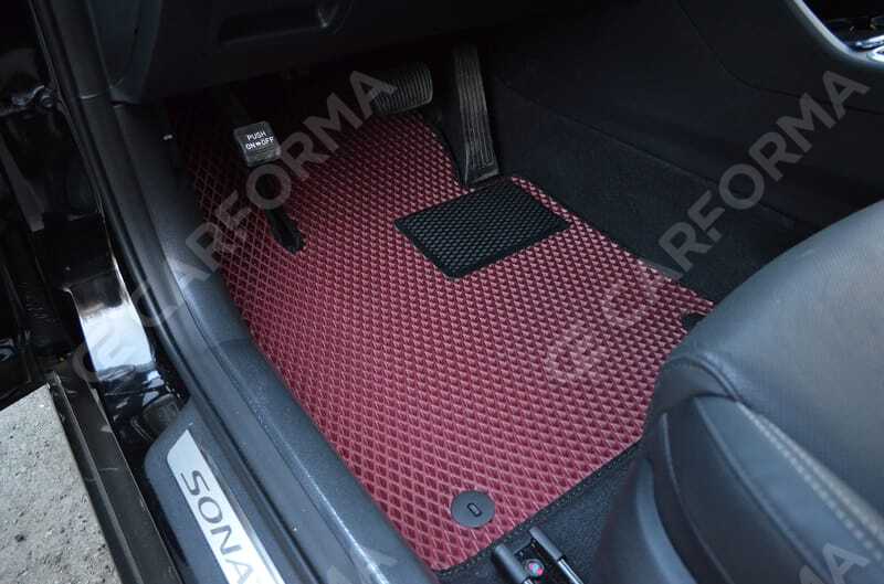 Ворсовые коврики на Hyundai Sonata 7 (LF) 2014&nbsp;-&nbsp;2019 в Тамбове