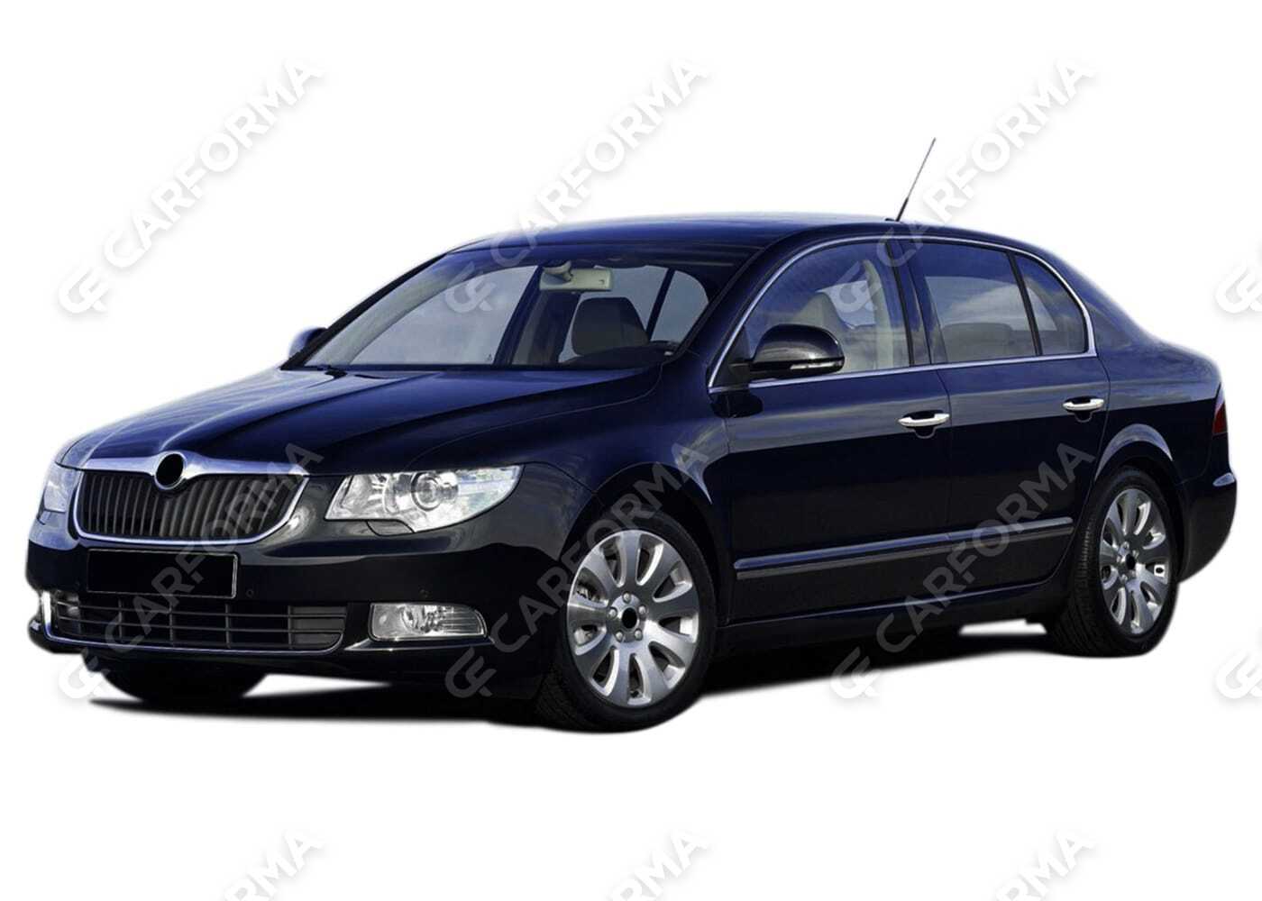 Ворсовые коврики на Skoda Superb II 2008&nbsp;-&nbsp;2015