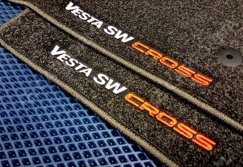 Ворсовые коврики на Lada (ВАЗ) Vesta рестайлинг 2022&nbsp;-&nbsp;2026 в Тамбове