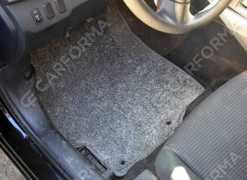 Ворсовые коврики на Mitsubishi Lancer X 2007&nbsp;-&nbsp;2017 в Тамбове