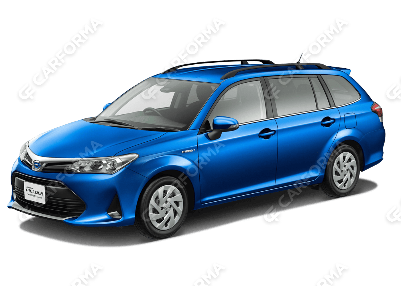 Ворсовые коврики на Toyota Corolla Fielder (E16) 2й рестайлинг 2017&nbsp;-&nbsp;2026
