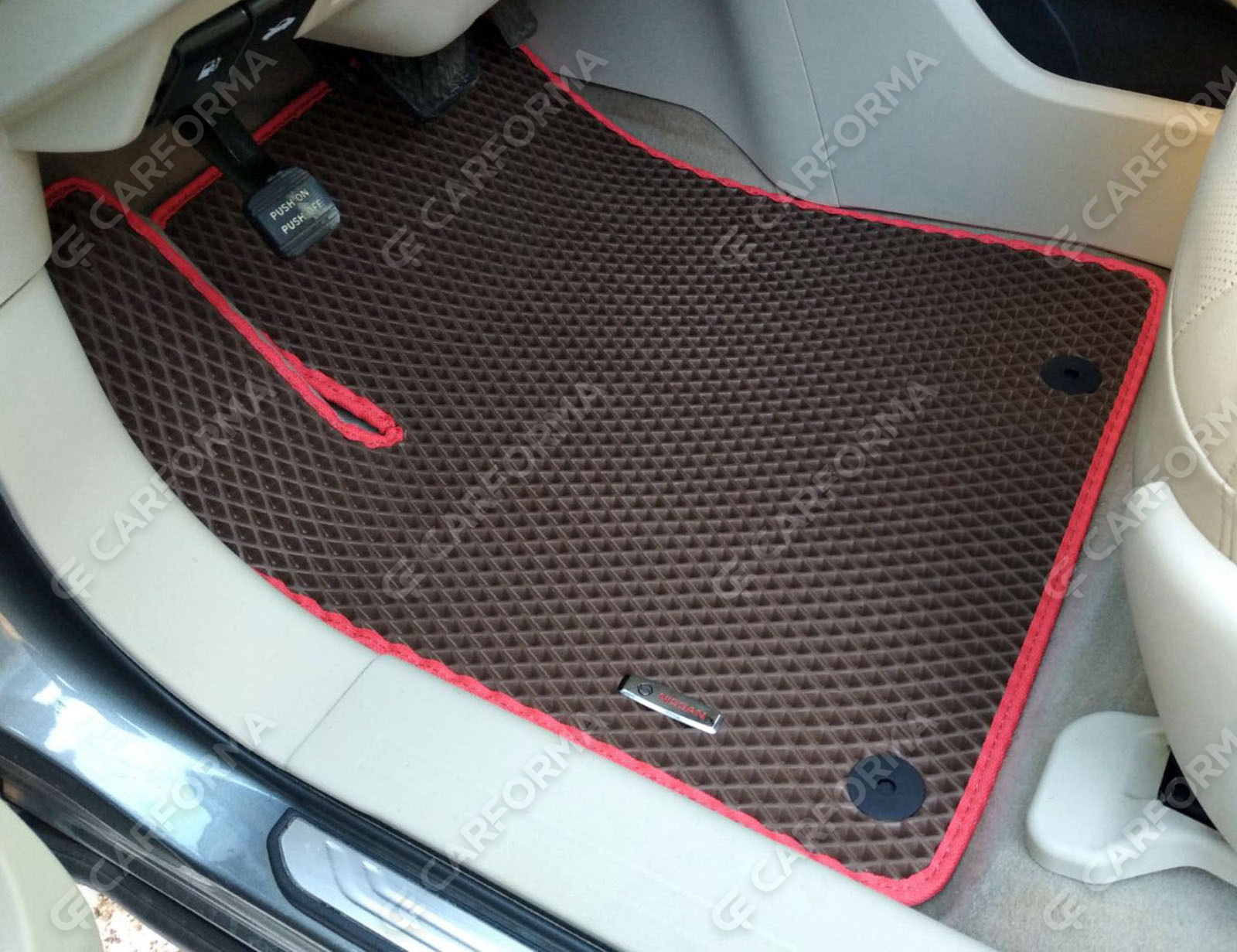 Ворсовые коврики на Nissan Murano (Z52) 2014&nbsp;-&nbsp;2022 в Тамбове