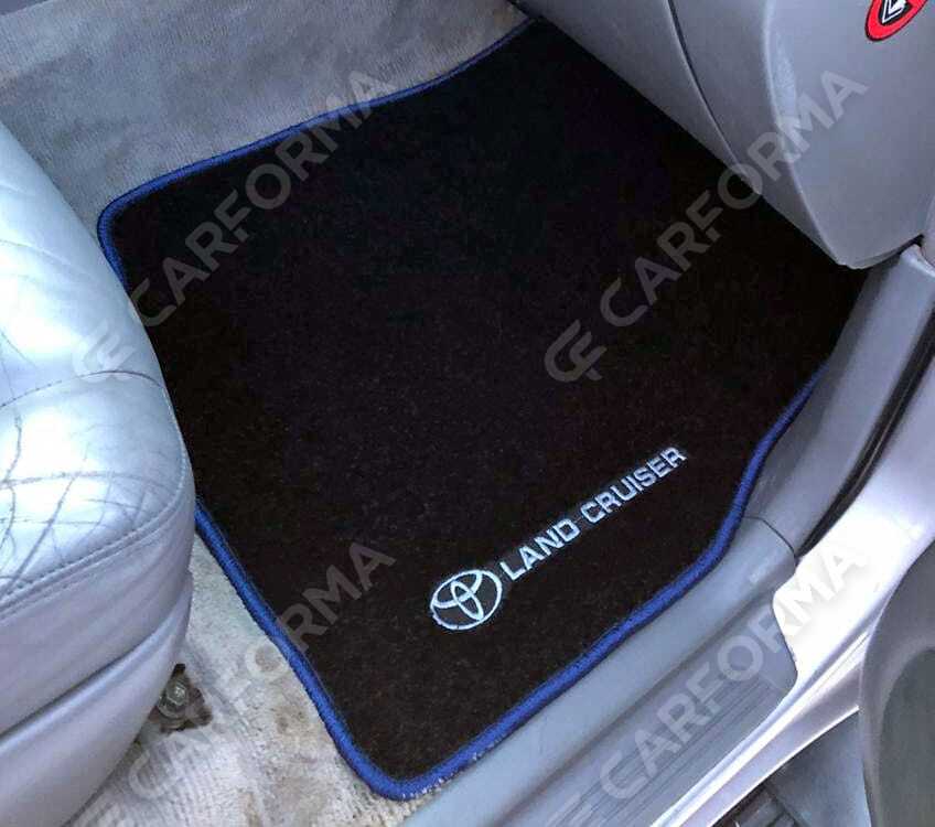 Ворсовые коврики на Toyota Land Cruiser 100 1998&nbsp;-&nbsp;2007 в Тамбове