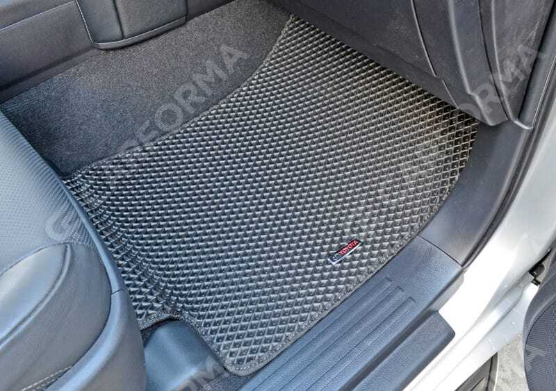 Ворсовые коврики на Toyota Land Cruiser Prado 150 2009&nbsp;-&nbsp;2023 в Тамбове