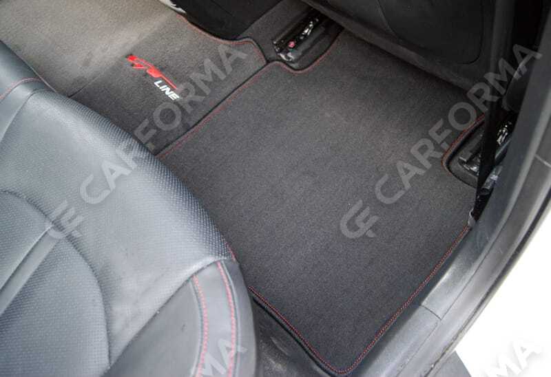 Ворсовые коврики на KIA Optima II 2016&nbsp;-&nbsp;2020 в Тамбове