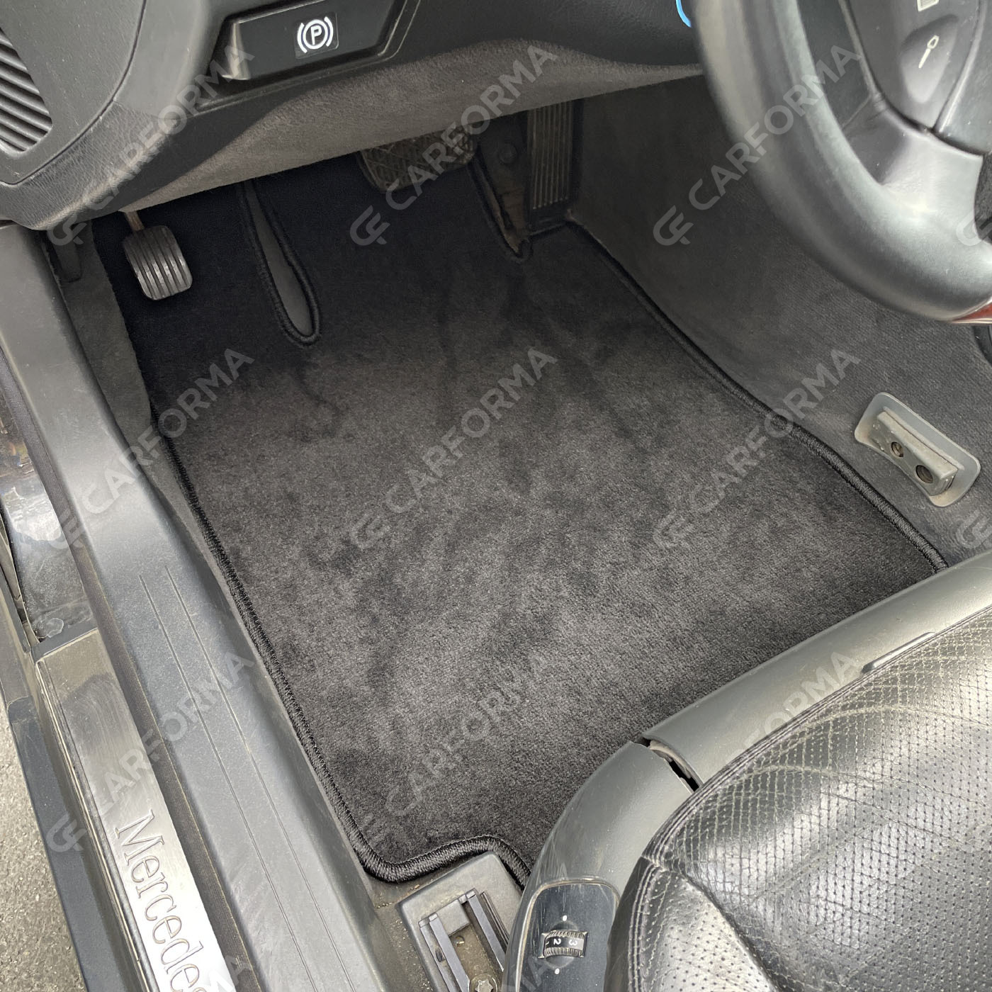 Ворсовые коврики на Mercedes S (W220) 1998&nbsp;-&nbsp;2005 в Тамбове