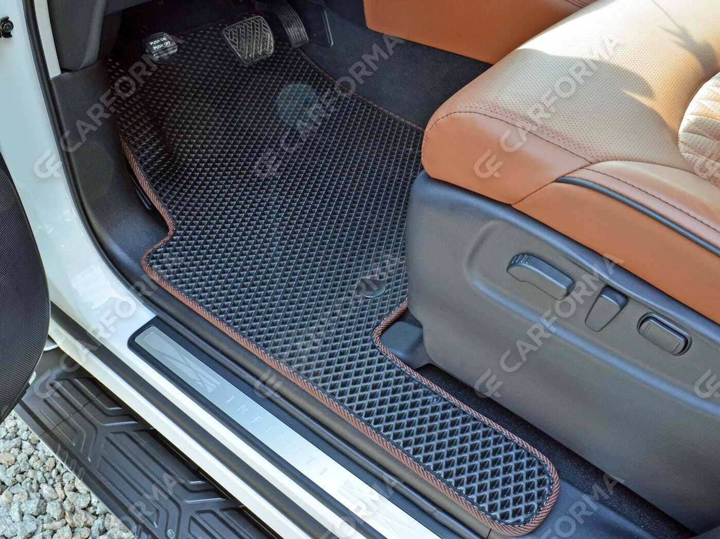 Ворсовые коврики на Nissan Patrol (Y62) 2010&nbsp;-&nbsp;2024 в Тамбове