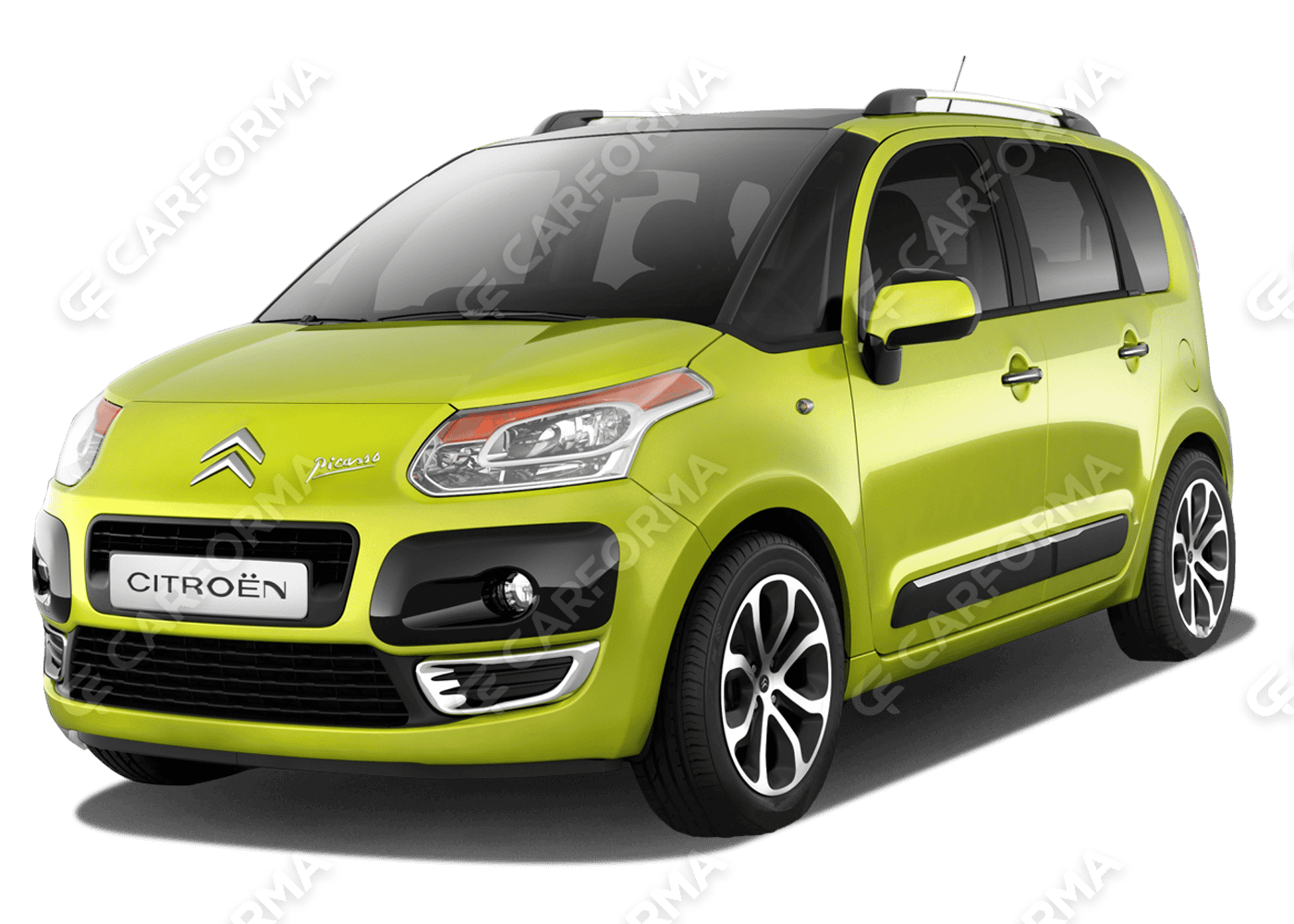 Ворсовые коврики на Citroen C3 Picasso 2008&nbsp;-&nbsp;2017
