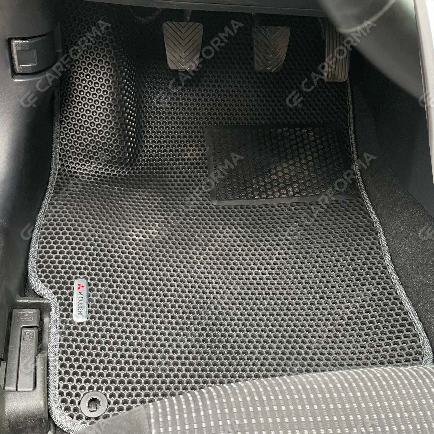 Ворсовые коврики на Mitsubishi Lancer X 2007&nbsp;-&nbsp;2017 в Тамбове