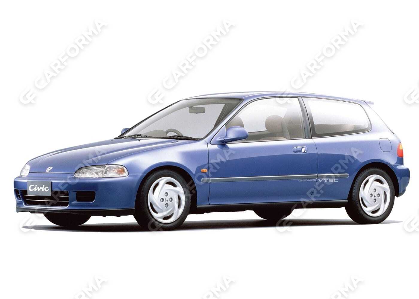 Ворсовые коврики на Honda Civic V 3d 1991&nbsp;-&nbsp;1996