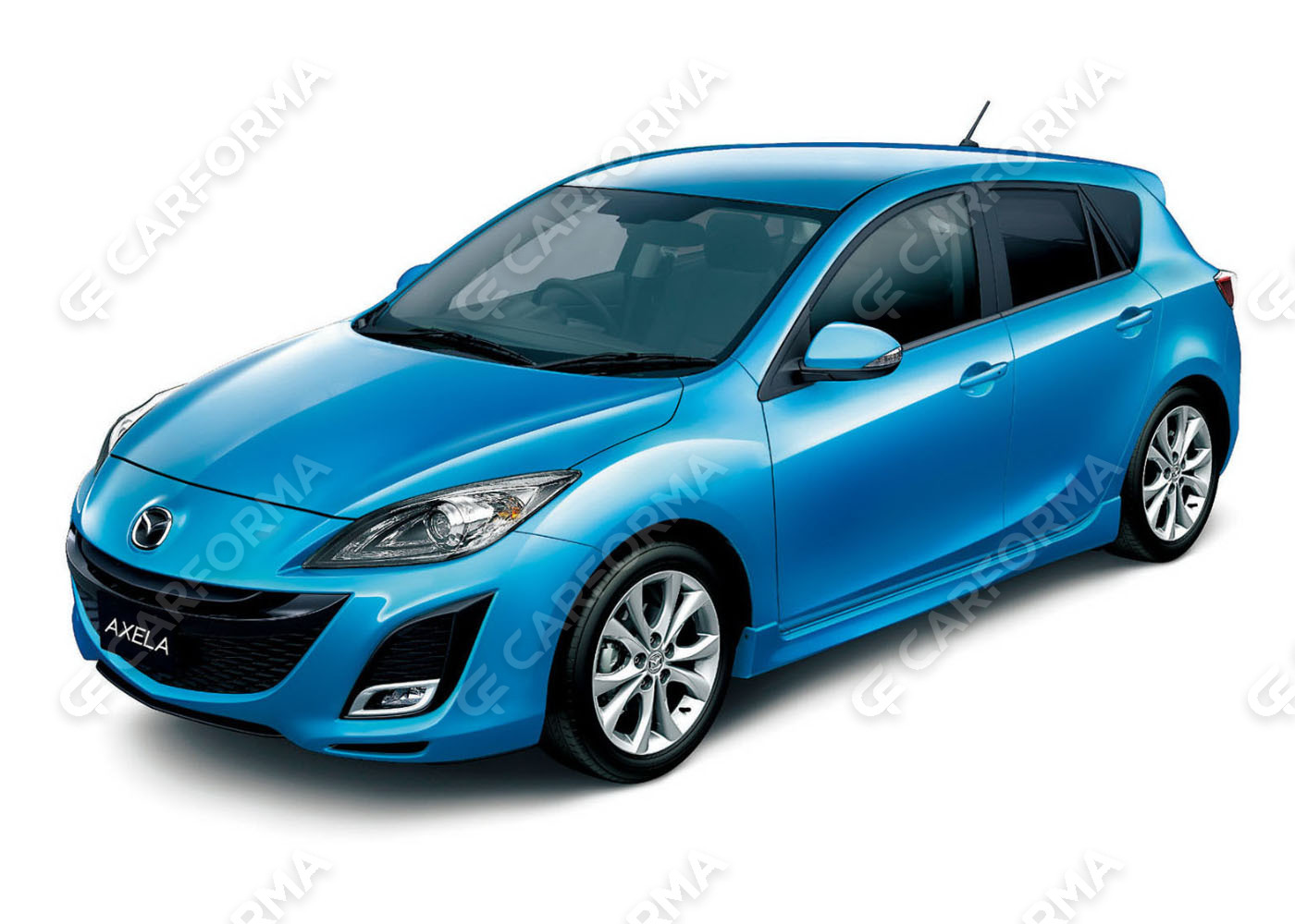 Ворсовые коврики на Mazda Axela II 2009&nbsp;-&nbsp;2013