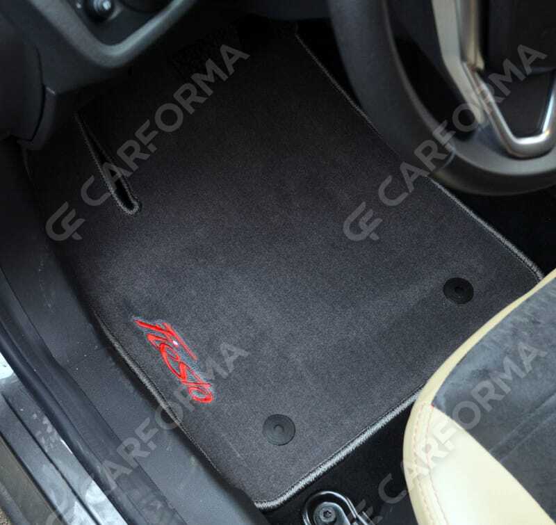 Ворсовые коврики на Ford Fiesta VI 2008&nbsp;-&nbsp;2019 в Тамбове