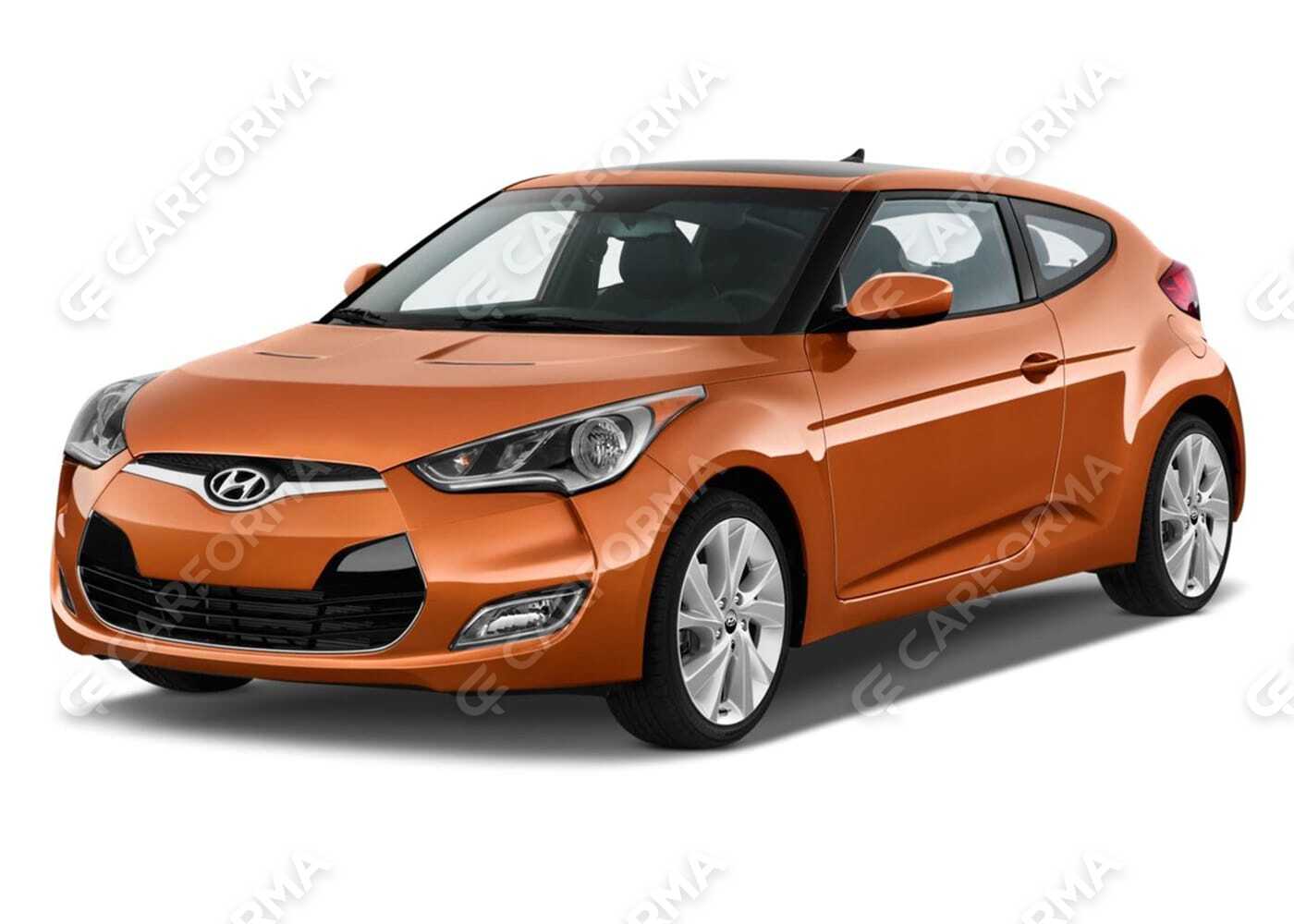 Ворсовые коврики на Hyundai Veloster I 2011&nbsp;-&nbsp;2018