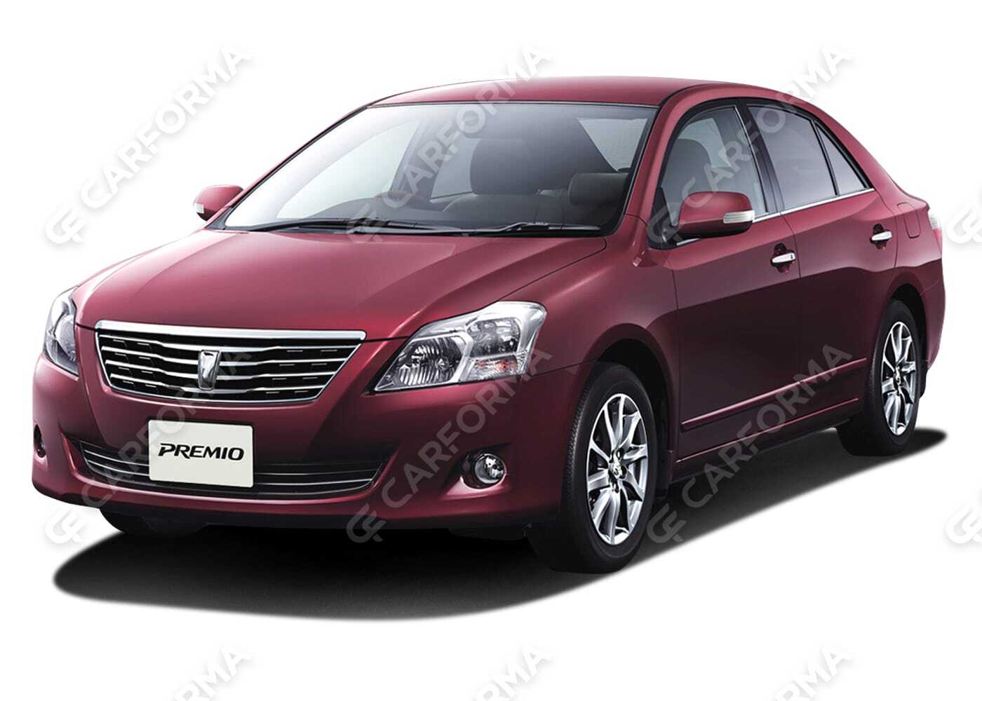 Ворсовые коврики на Toyota Premio II 2007&nbsp;-&nbsp;2021