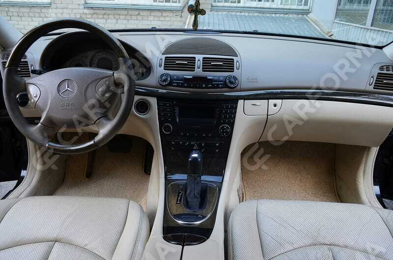 Ворсовые коврики на Mercedes E (W211) 2002&nbsp;-&nbsp;2009 в Тамбове