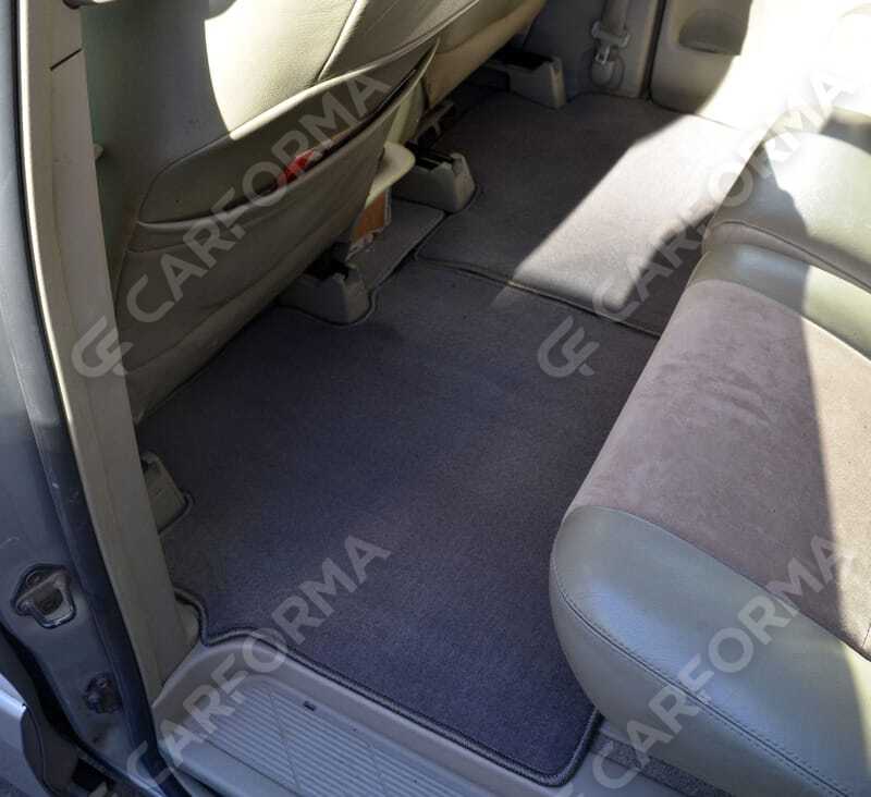 Ворсовые коврики на Toyota Previa (XR30, XR40) 2000&nbsp;-&nbsp;2007 в Тамбове