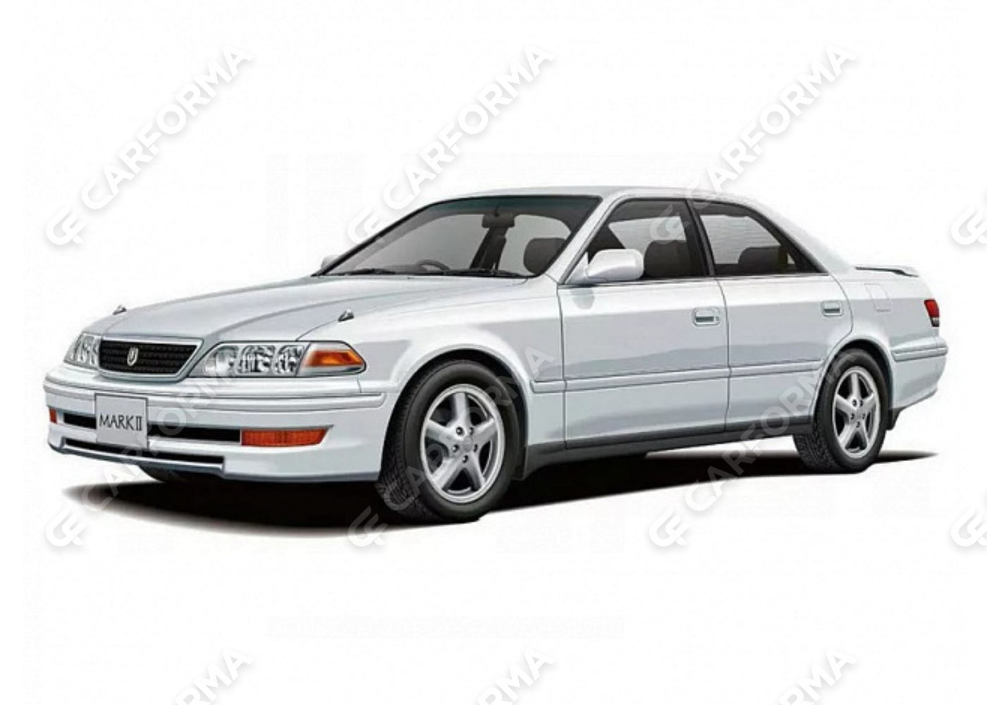 Ворсовые коврики на Toyota Mark II (100) 1996&nbsp;-&nbsp;2001