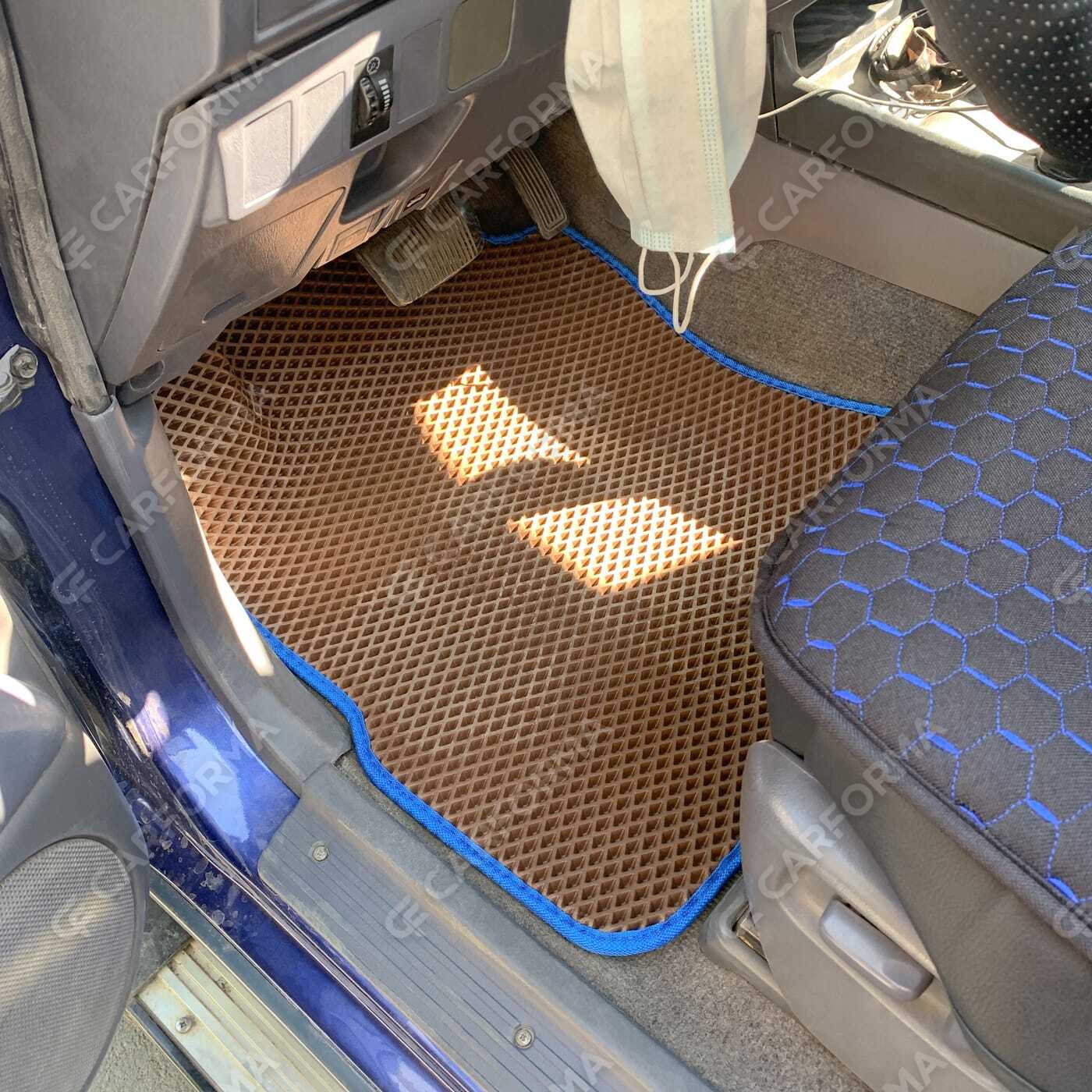 Ворсовые коврики на Toyota Land Cruiser Prado 95 1996&nbsp;-&nbsp;2002 в Тамбове