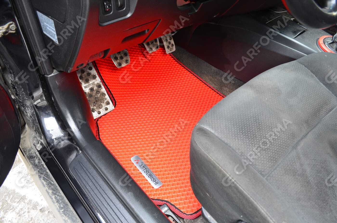 Ворсовые коврики на Mitsubishi Lancer IX 2000&nbsp;-&nbsp;2010 в Тамбове