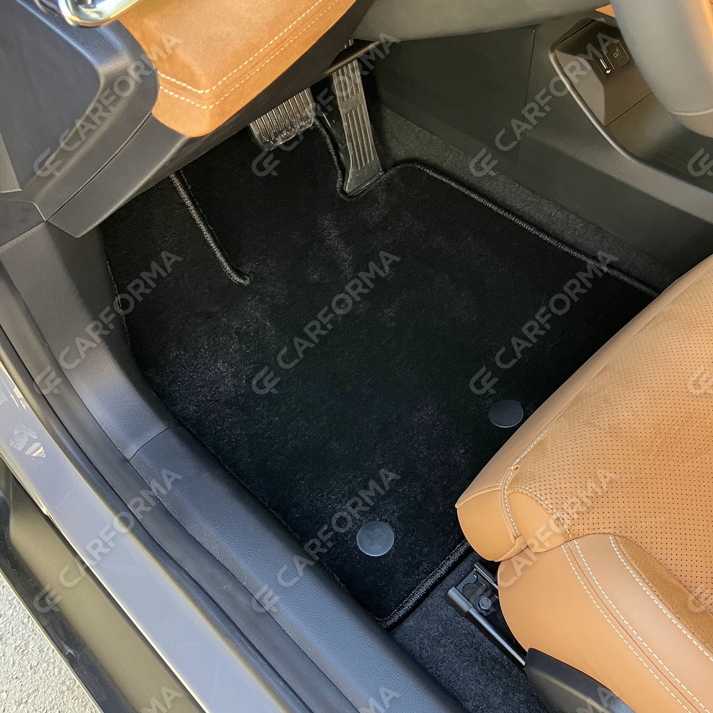 Ворсовые коврики на Mazda EZ-6 2024&nbsp;-&nbsp;2026 в Тамбове