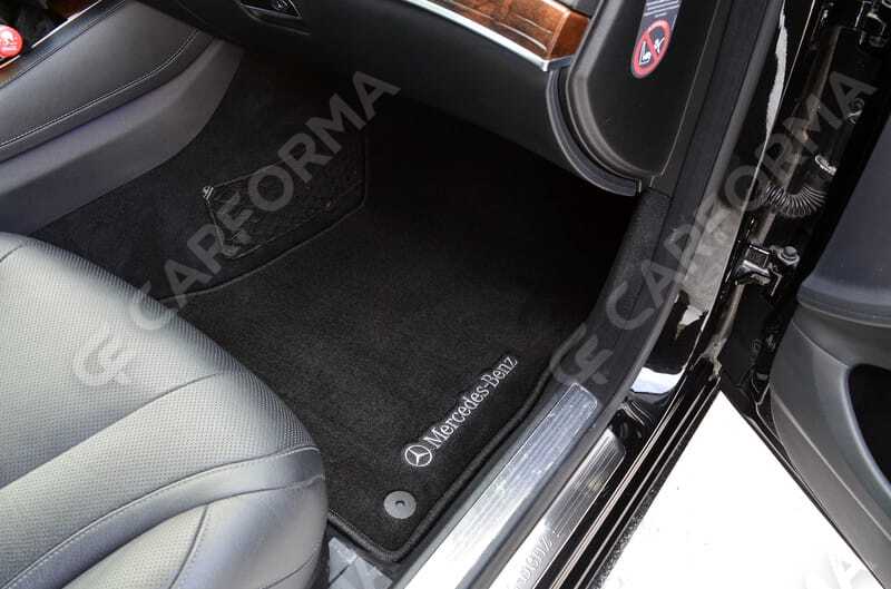 Ворсовые коврики на Mercedes S (W222) 2013&nbsp;-&nbsp;2020 в Тамбове