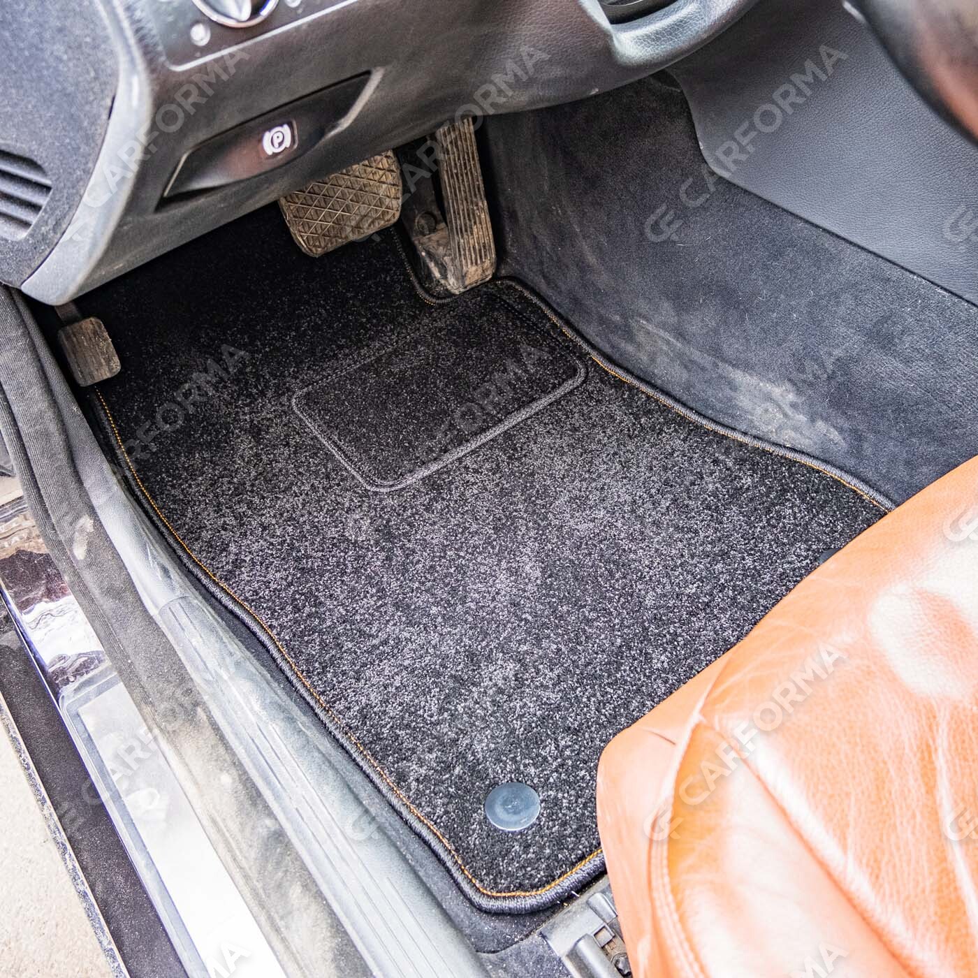 Ворсовые коврики на Mercedes E (W211) 2002&nbsp;-&nbsp;2009 в Тамбове