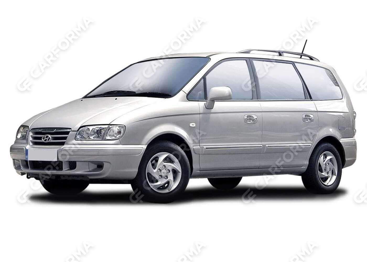 Ворсовые коврики на Hyundai Trajet 1999&nbsp;-&nbsp;2008 в Тамбове