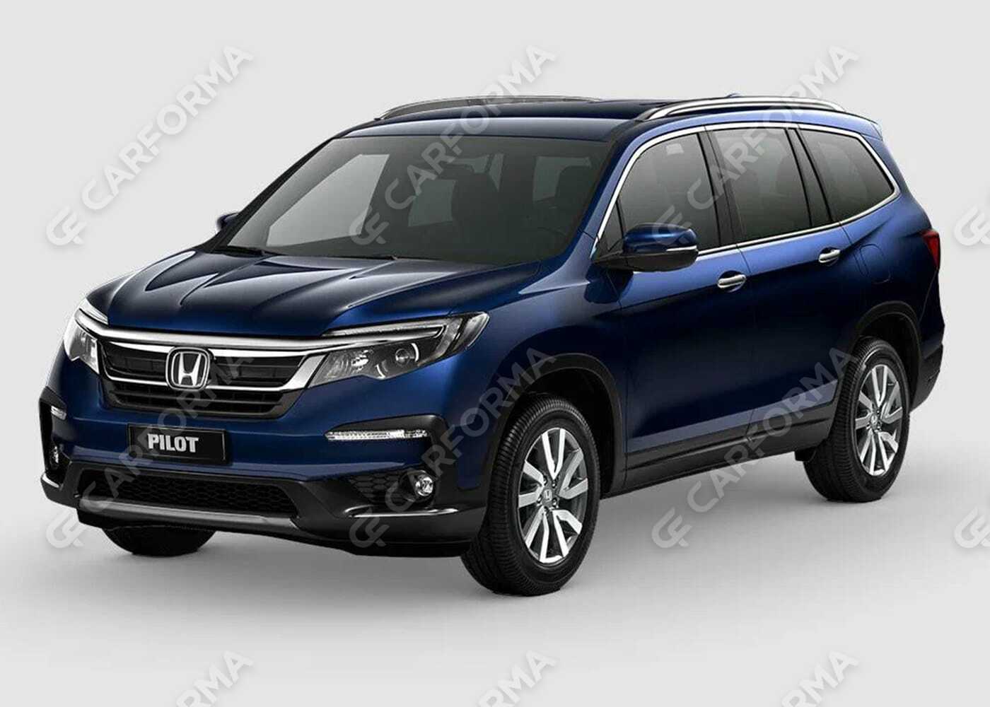 Ворсовые коврики на Honda Pilot III 2015&nbsp;-&nbsp;2022 в Тамбове
