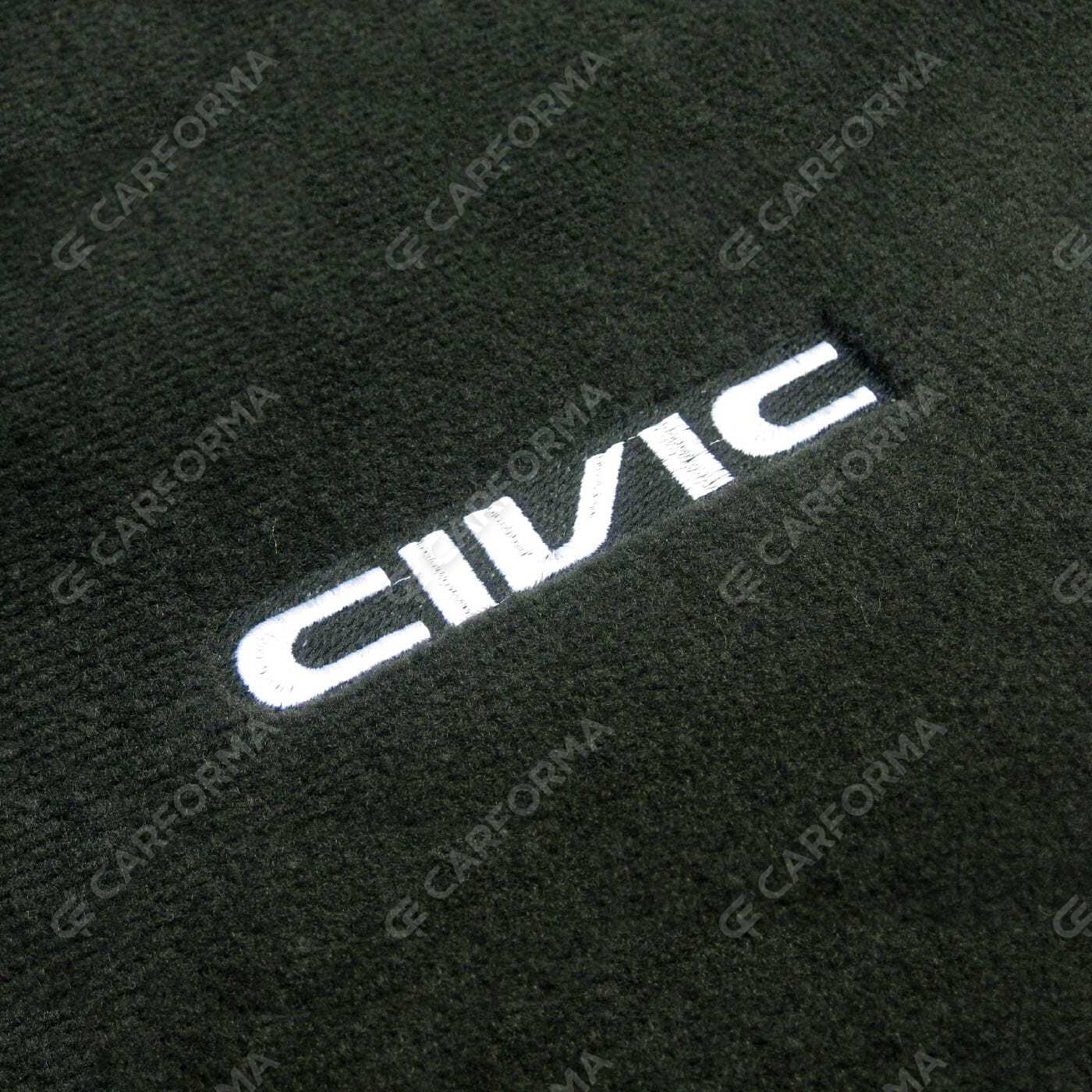 Ворсовые коврики на Honda Civic VII 3d 2001&nbsp;-&nbsp;2006 в Тамбове