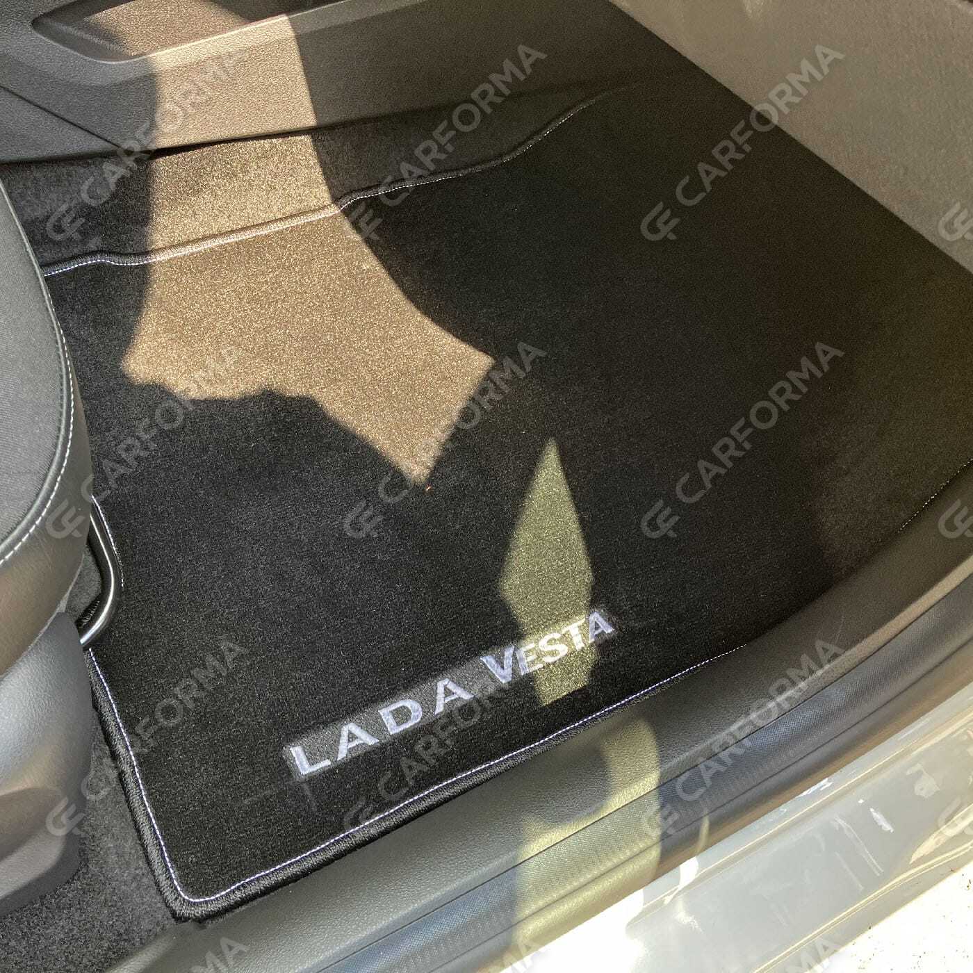Ворсовые коврики на Lada (ВАЗ) Vesta рестайлинг 2022&nbsp;-&nbsp;2026 в Тамбове