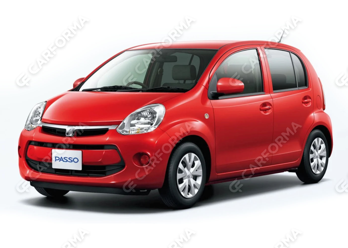 Ворсовые коврики на Toyota Passo II 2010&nbsp;-&nbsp;2016