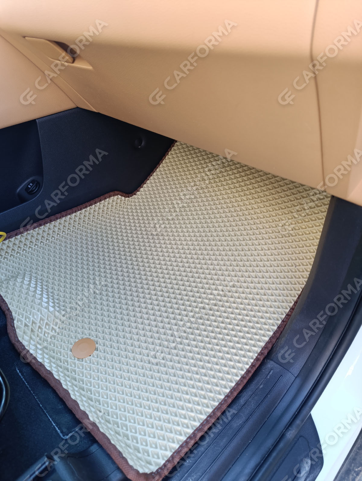 EVA коврики на KIA Carnival IV 7 мест с оттоманками 2020&nbsp;-&nbsp;2026 в Тамбове