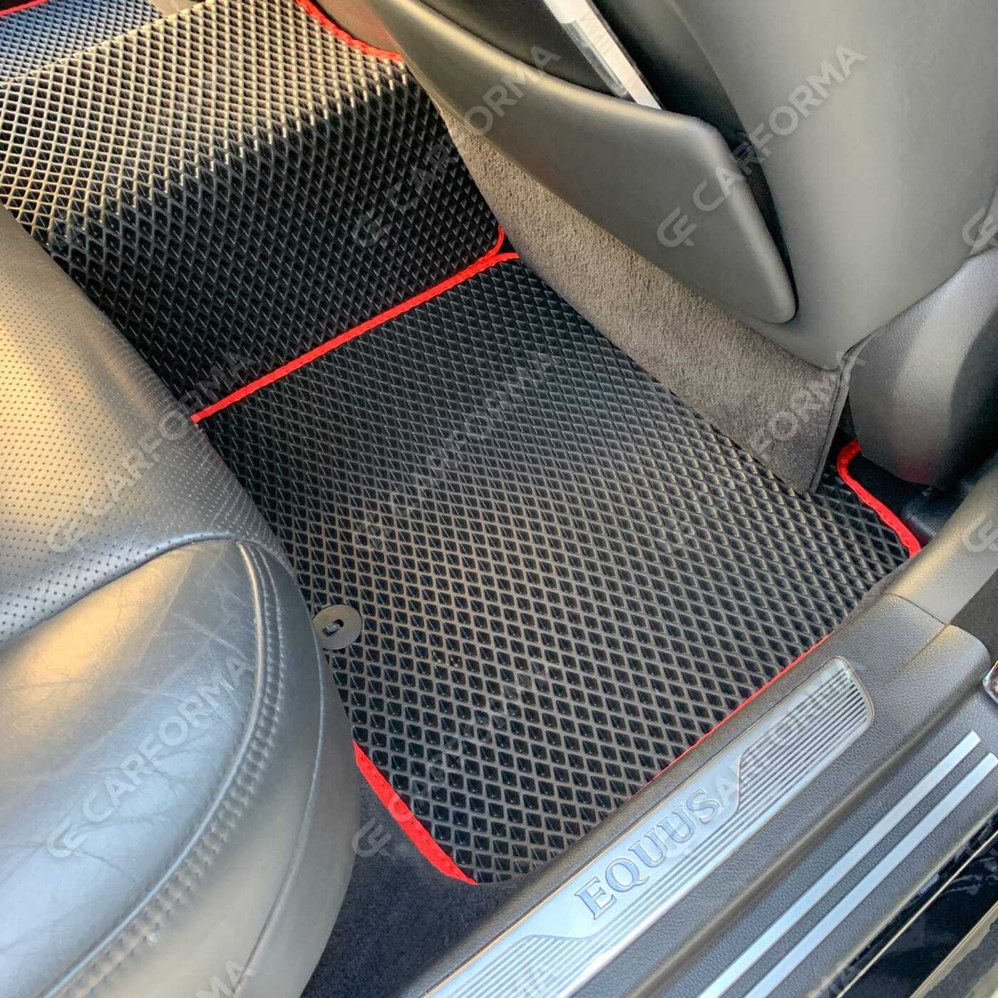 Ворсовые коврики на Hyundai Equus 2010&nbsp;-&nbsp;2017 в Тамбове