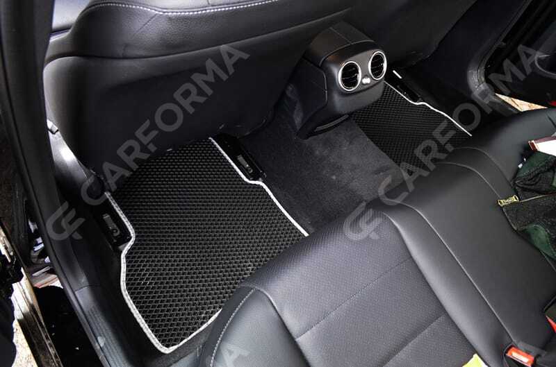 Ворсовые коврики на Mercedes C (W205) 2014&nbsp;-&nbsp;2023 в Тамбове