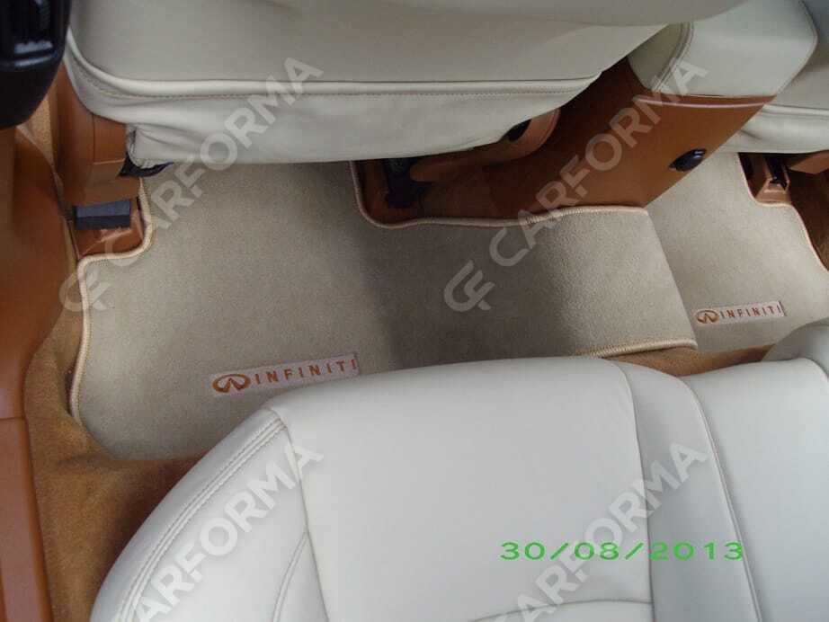 Ворсовые коврики на Infiniti FX I 2003&nbsp;-&nbsp;2008 в Тамбове