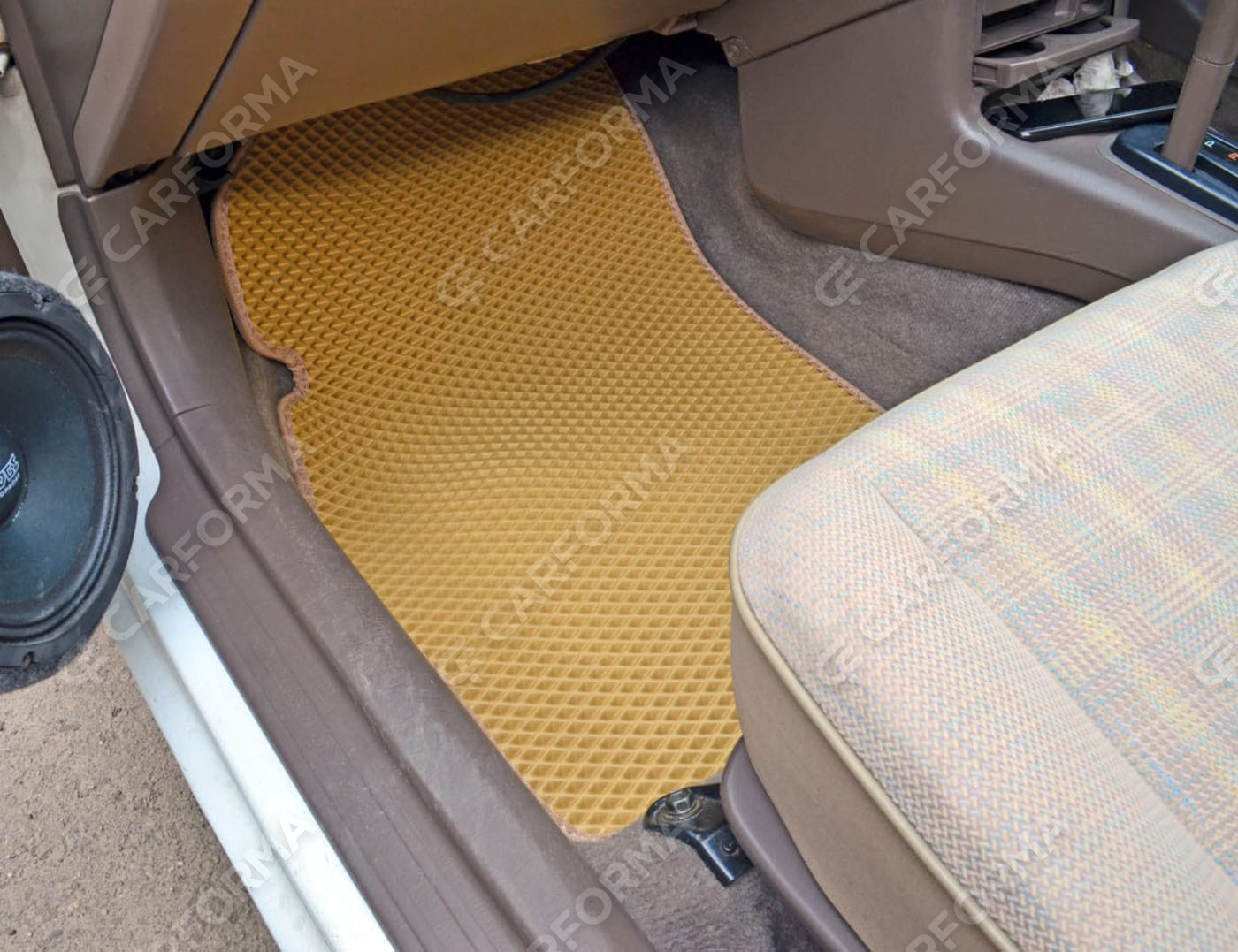 Ворсовые коврики на Toyota Cynos (L50) 1995&nbsp;-&nbsp;1999 в Тамбове