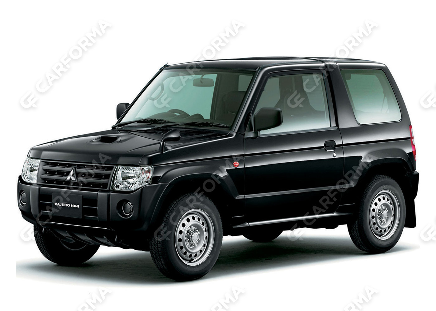 Ворсовые коврики на Mitsubishi Pajero Mini II 1998&nbsp;-&nbsp;2012 в Тамбове