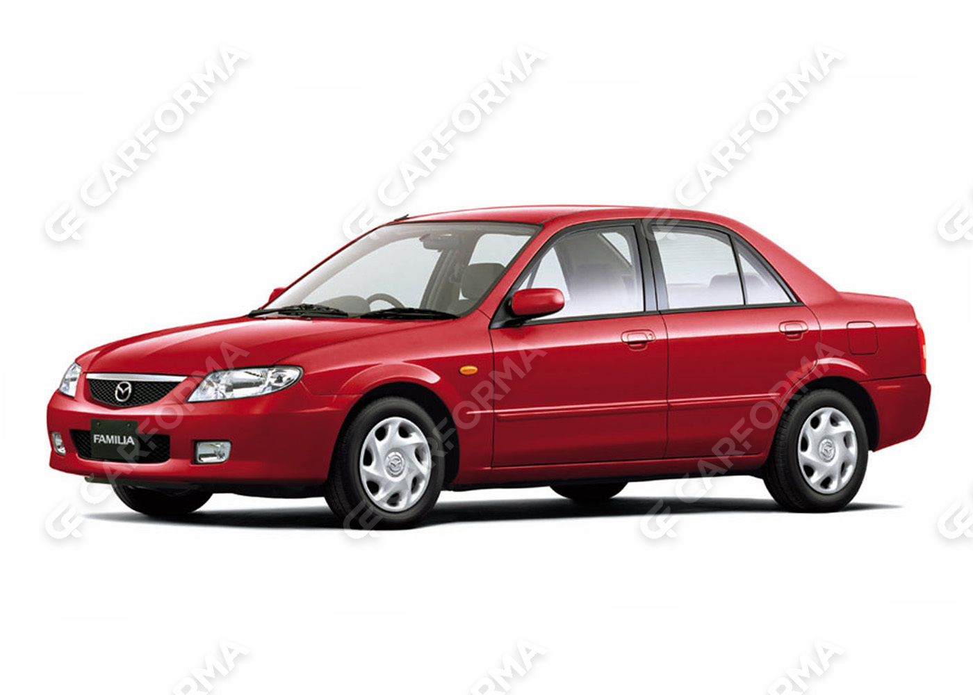 Ворсовые коврики на Mazda Familia (BJ) 1998&nbsp;-&nbsp;2003