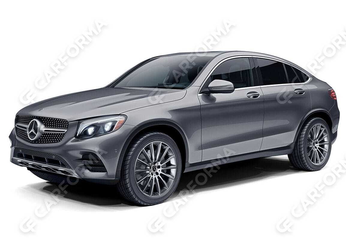 Ворсовые коврики на Mercedes GLC Coupe (C253) 2015&nbsp;-&nbsp;2023 в Тамбове