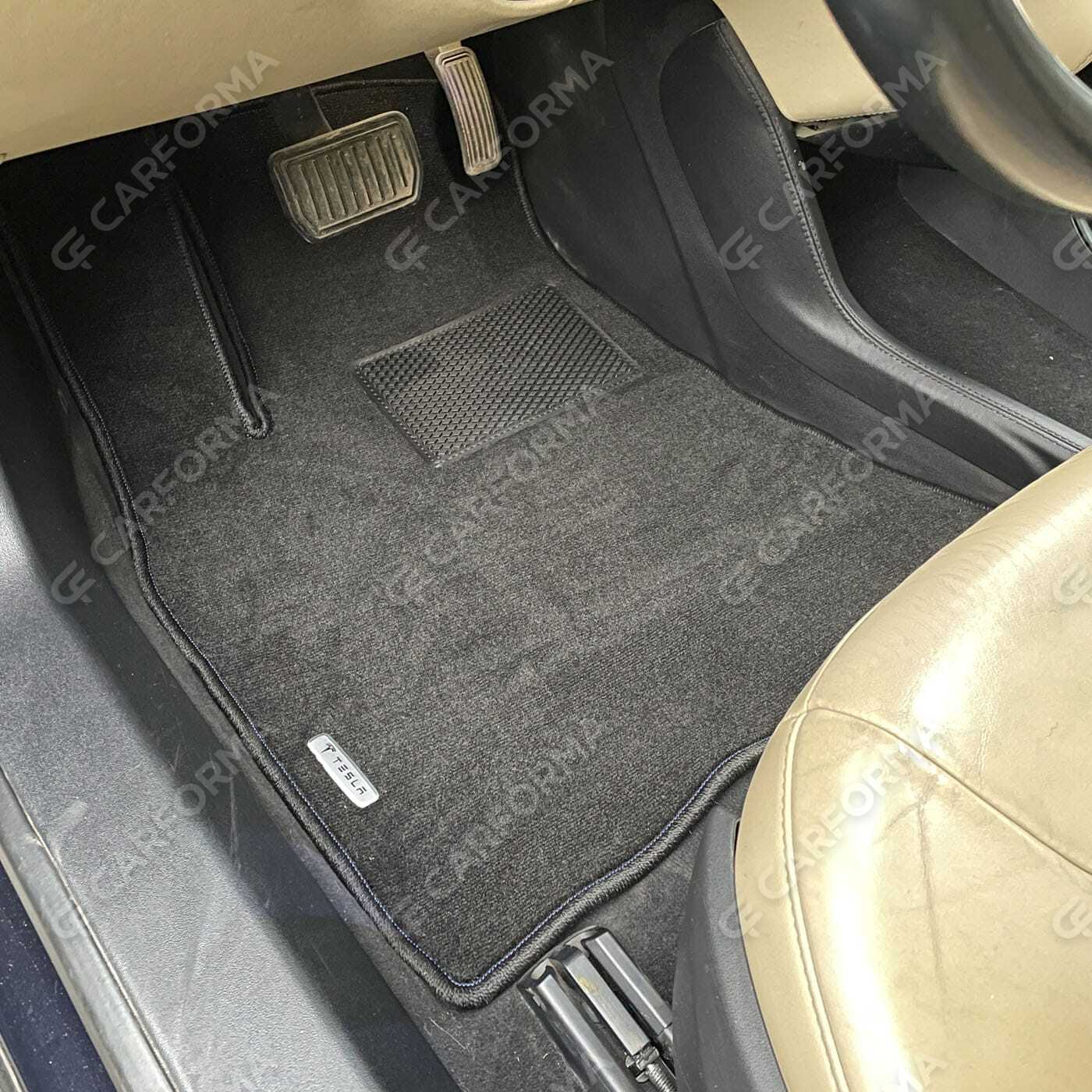 Ворсовые коврики на Tesla Model S 2012&nbsp;-&nbsp;2026 в Тамбове