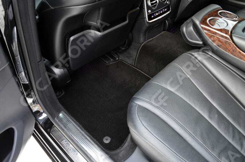 Ворсовые коврики на Mercedes S (W222) 2013&nbsp;-&nbsp;2020 в Тамбове