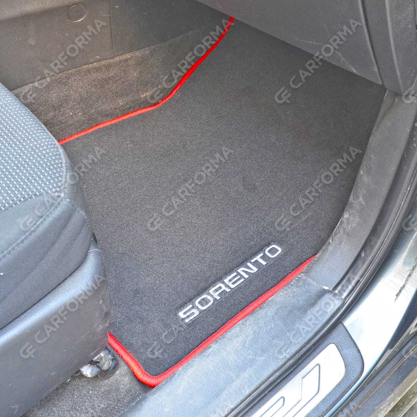 Ворсовые коврики на KIA Sorento II рестайлинг 2012&nbsp;-&nbsp;2021 в Тамбове