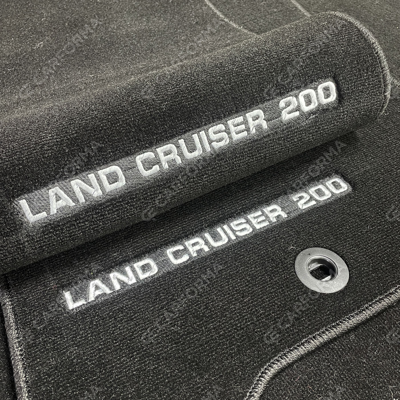 Ворсовые коврики на Toyota Land Cruiser 200 2007&nbsp;-&nbsp;2021 в Тамбове