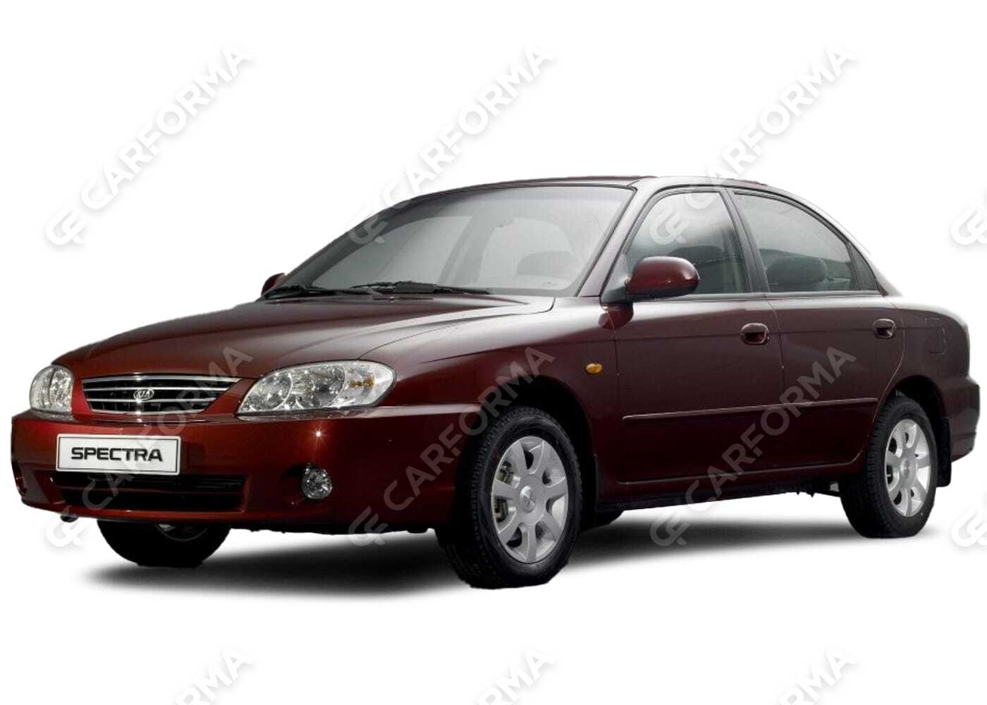 Ворсовые коврики на KIA Spectra 2000&nbsp;-&nbsp;2011 в Тамбове